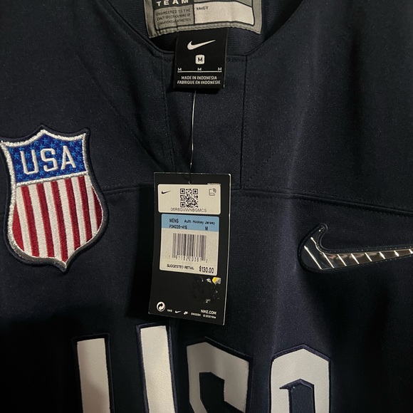 Rare Nike Team USA Hockey Jersey Olympics (sz. M) - Picture 2 of 3
